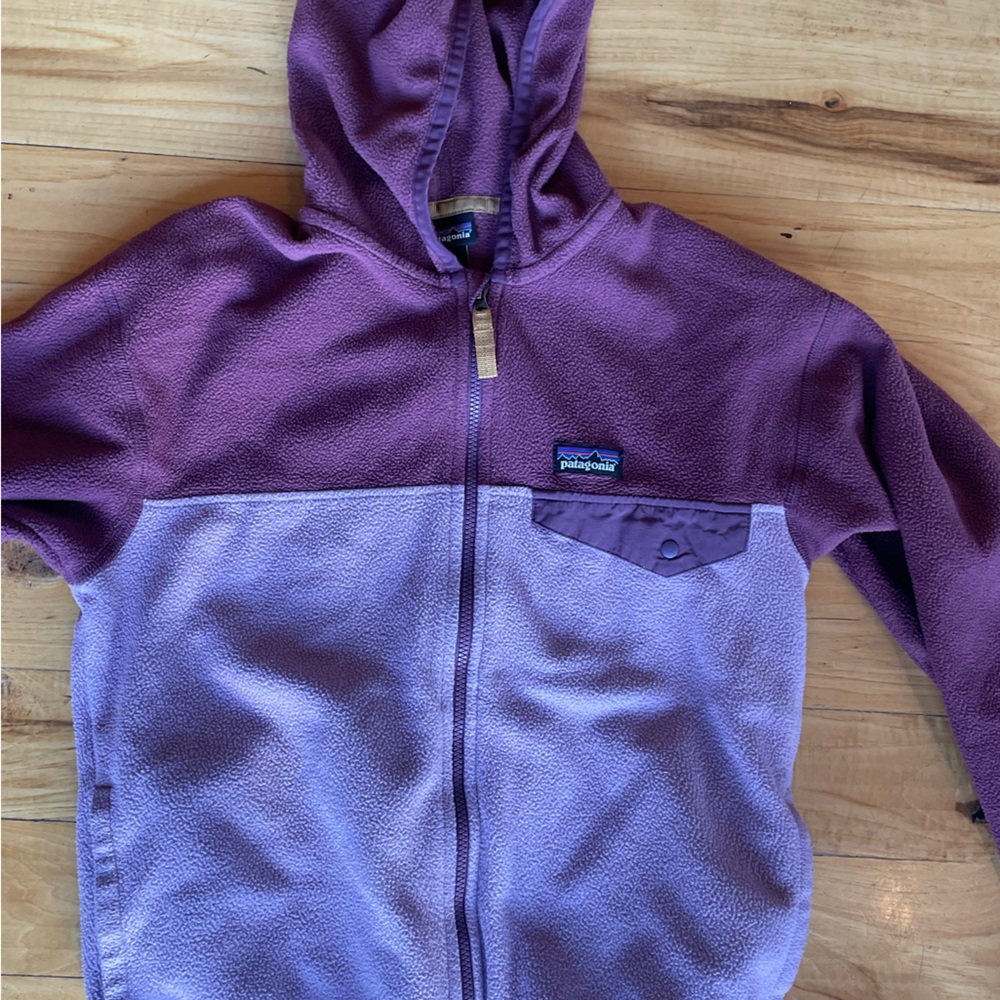 Gurls patagonia fleece jacket